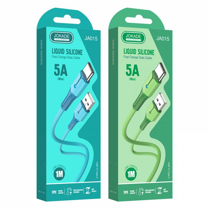 Кабель USB на Type-C Jokade JA015 (green)