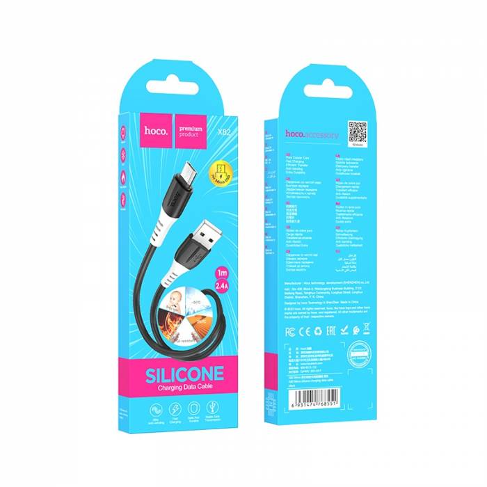 Кабель USB на Micro-USB Hoco X82 (black)