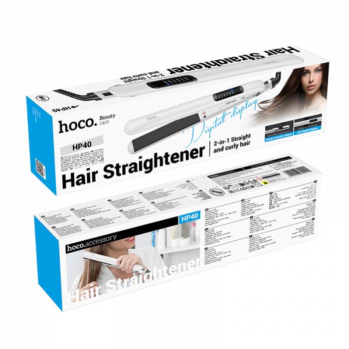 Выпрямитель для волос Hoco HP40 (white)