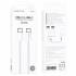Кабель Type-C на Type-C 60W Borofone BX103 (white)