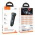 Автомобильное зарядное устройство PD30W+QC3.0 Hoco Z54A (metal grey)