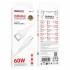 Кабель Type-C на Type-C 60W Borofone BX121 (white)