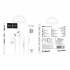 Проводные наушники для Lightning Hoco M111 Max (white)
