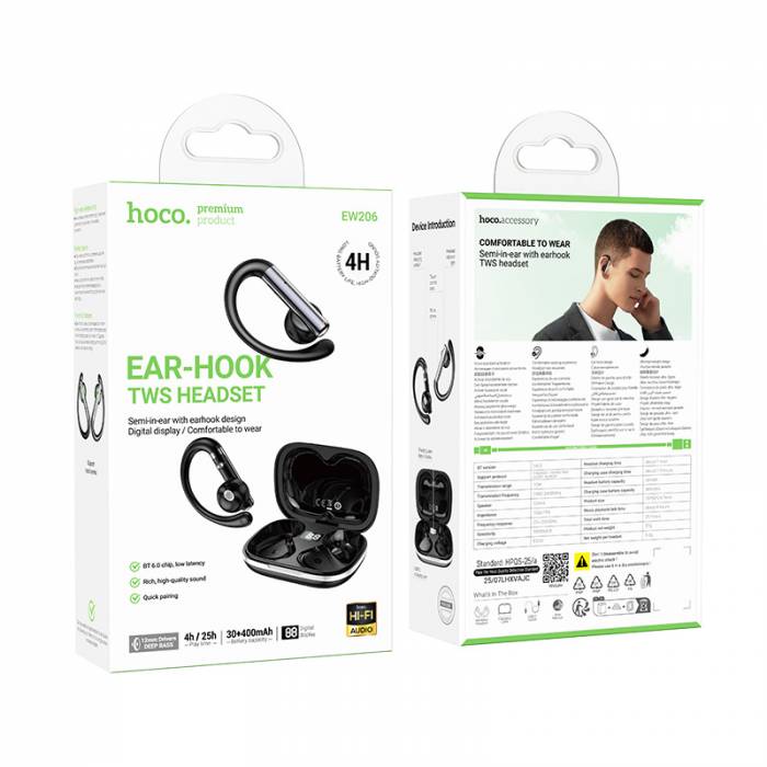 Беспроводные наушники Hoco EW206 (black)