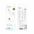 Кабель USB на Lightning 2.4A Borofone BX115 (white)