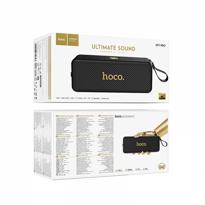 Портативная колонка Hoco HT1 Pro (black)