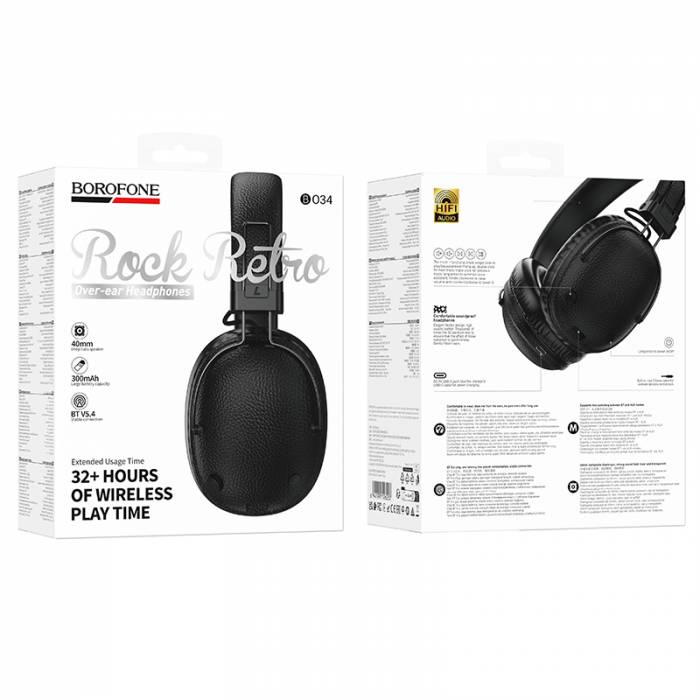 Накладные наушники Borofone BO34 (black)