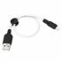 Кабель USB на Lightning Hoco X21 Plus 0.25m (white)