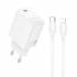 Зарядное устройство на Lightning PD20W Borofone BN26 (white)