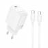 Зарядное устройство на Type-C PD20W Borofone BN26 (white)