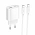 Зарядное устройство на Type-C Hoco C109A PD20W+QC3.0(white)