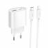 Зарядное устройство на Lightning Hoco C109A PD20W+QC3.0 (white)