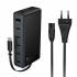 Зарядное устройство PD50W 7-портов (6C1A) Hoco C151A (black)