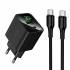 Зарядное устройство для Type-C PD30W+QC3.0 Hoco CS84A (black)