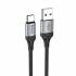 Кабель USB на Type-C Hoco X102 (black)