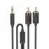 Двойной RCA аудио кабель Hoco UPA28 1.5m (black)