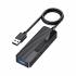 Преобразователь 4-в-1 (USB3.0+USB2.0*3) (L=1,2M) Jokade JC009-L (black)