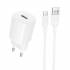 Зарядное устройство на Type-C QC3.0 Borofone BA102A (white)