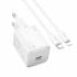 Зарядное устройство на Lightning Hoco N40 PD20W+QC3.0 (white) (2 года гарантия на "N" серию)