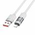 Кабель USB на Lightning 2.4A Borofone BU46 (grey)