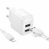 Зарядное устройство Для Lightning 2USB-A 2A Borofone BAS41A (white)