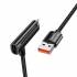 Кабель USB to Type-C/Lightning 2in1 Hoco U135 (black)