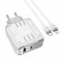 Зарядное устройство для Lightning Hoco C138A PD65W(1A1C) (white)