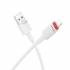 Кабель USB на Lightning 2.4A Borofone BX110 (white)