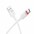 Кабель USB на Type-C 3A Borofone BX110 (white)