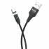 Кабель USB на Type-C Hoco  U76 magnetic (black)