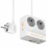  AC28 Descanso (PD45W/2C1A) зарядное устройство с 2 розетками 2m (white)