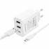 Зарядное устройство на Micro Borofone BA105A (white)