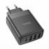 Зарядное устройство Hoco C127A 1PD45W + 3USB QC3.0 (black)