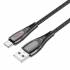 Кабель USB на Type-C 3A Hoco U133 (black)