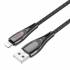 Кабель USB на Lightning 2.4A Hoco U133 (black)