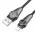 Кабель USB на Lightning 27W Borofone BU49 (black)