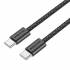Кабель Type-C на Type-C 60W Borofone BX104 (black)