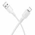 Кабель USB на Lightning 2.4A Borofone BX116 (white)
