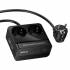  AC27 Descanso (PD30W/2C1A) зарядное устройство с 2 розетками 2m (black)