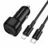 Автомобильное зарядное устройство для Lightning Borofone BZ34A PD20W QC3.0 (black)