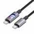 Кабель Type-C на Type-C 60W Hoco U144 (black)