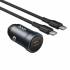 Автомобильное зарядное устройство для Type-C Hoco Z62A PD30W (metal grey)