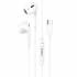 Проводные наушники для Type-C Hoco M101 Max (white)