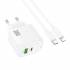 Зарядное устройство на Lightning Hoco PD30W+QC3.0 CS55A (white)