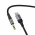 Аудио кабель AUX для Type-C Hoco UPA33B (black)
