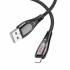 Кабель USB на Lightning 2.4A Hoco U133 (black)