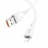 Кабель USB/Type-C to Lightning 27W 2in1 Hoco U131 (white)