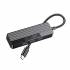 Преобразователь 4-в-1 (Type-C — USB2.0*4) (L=0,2M) Jokade JC009-M (black)