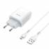 Зарядное устройство на Micro-USB Hoco C73A (white)