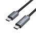 Кабель Type-C на Type-C 60W Hoco X112 (black)